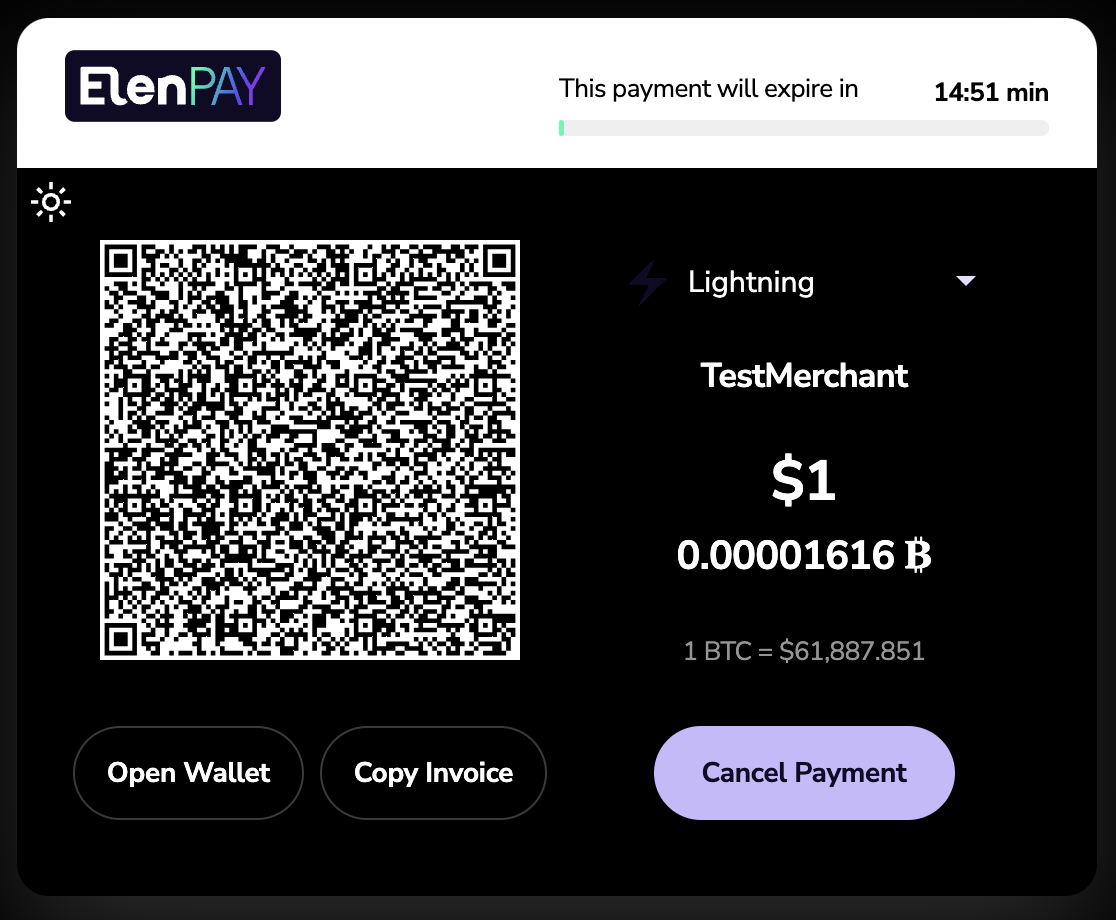 Deposit Widget